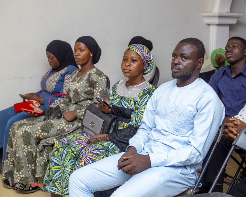 Participants seated for the graduation 